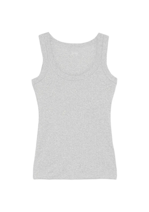 MARCCAIN Mon Cherry ribbed tank top - Grey