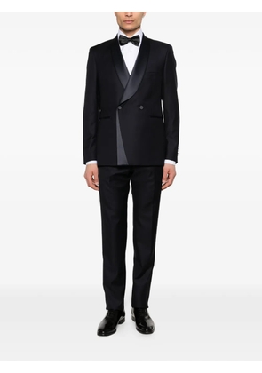 Tagliatore double-breasted suit - Black