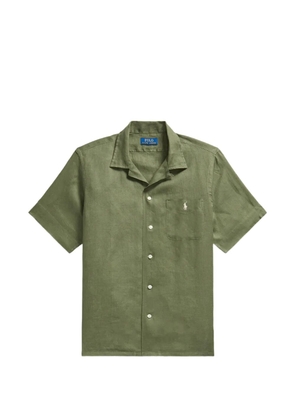 Polo Ralph Lauren short-sleeve pocket linen shirt - Green