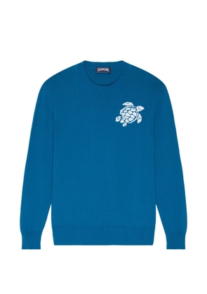 Vilebrequin jacquard crew-neck sweater - Blue