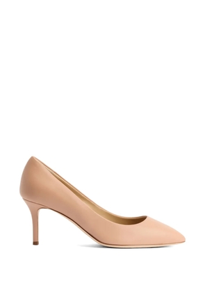 Giuseppe Zanotti leather lucrezia pumps - Neutrals