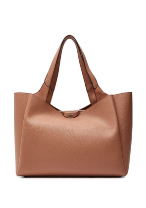 DKNY logo-detail tote bag - Brown