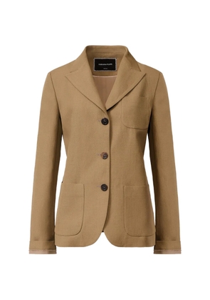 Fabiana Filippi button front jacket - Neutrals