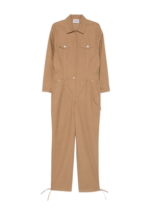 MOSCHINO JEANS pocket-detail jumpsuit - Neutrals