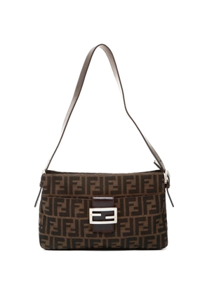 Fendi Pre-Owned 1990s Zucca canvas shoulder bag - Brown