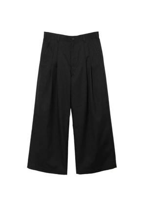 Comme des Garçons Homme twill wide-leg trousers - Black