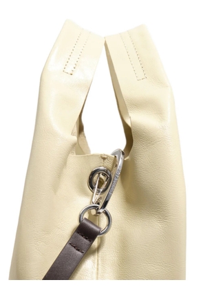 Bimba y Lola embossed tie shoulder bag - Neutrals