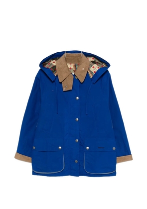 Barbour X Paul Smith hooded jacket - Blue