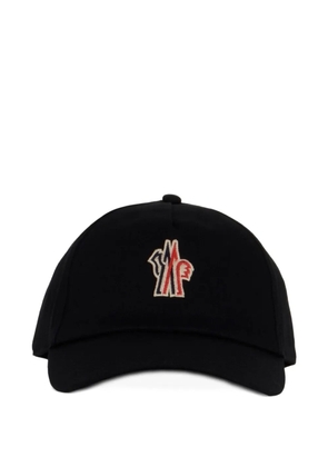 Moncler Grenoble logo-embroidered hat - Black