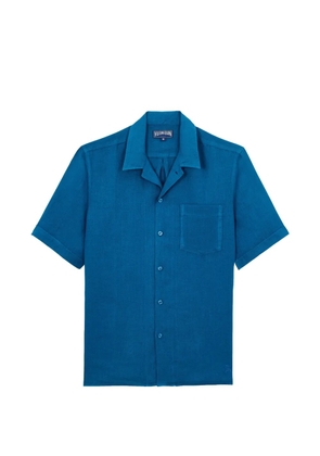 Vilebrequin short-sleeve bowling shirt - Blue
