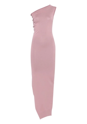 Rick Owens one-shoulder asymmetric maxi dress - Pink