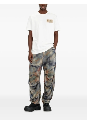 Diesel T-Adjust logo-print T-shirt - White