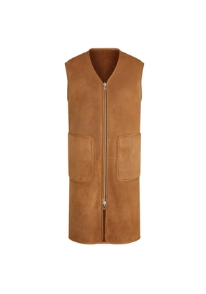 Belstaff reversible zip vest - Brown