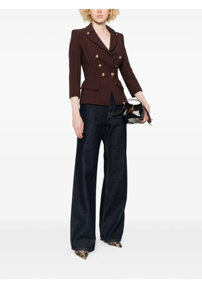 Elisabetta Franchi double-breasted blazer - Brown