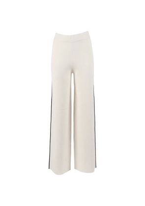 Max Mara stripe-detail trousers - Neutrals