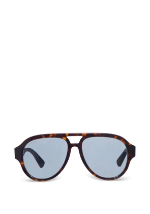 Gucci pilot sunglasses - Brown