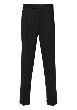 PT Torino pleated slim-cut trousers - Grey