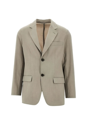 Emporio Armani button single blazer - Neutrals