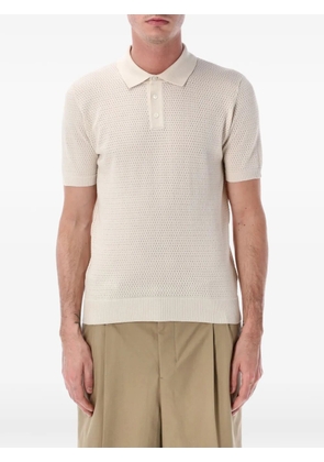Roberto Collina button closure polo shirt - Neutrals