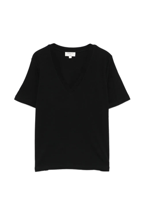 MAISON123 Dana V-neck T-shirt - Black
