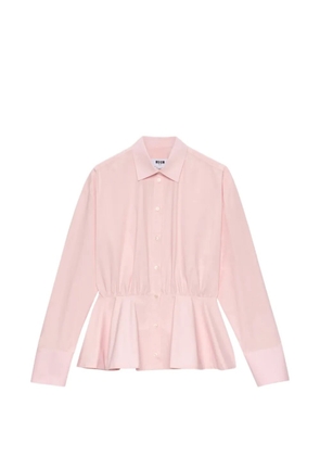 MSGM peplum shirt - Pink