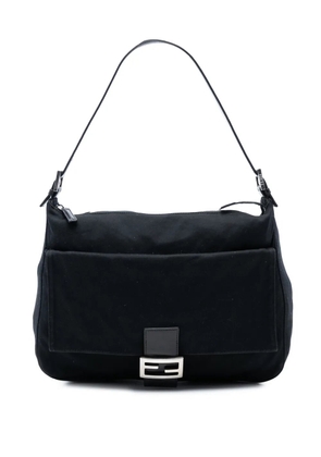 Fendi Pre-Owned 2000-2010 Canvas Mamma Baguette shoulder bag - Black
