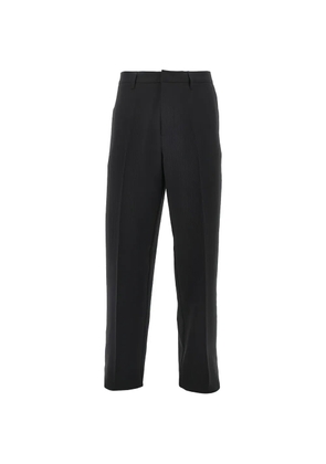 Emporio Armani belt-loop trousers - Black