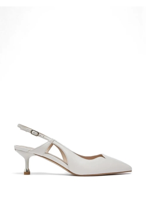 LIU JO pointed slingback pumps - White