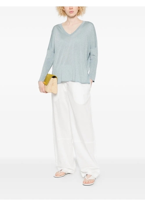 absolut cashmere Mairenn V-neck sweater - Blue