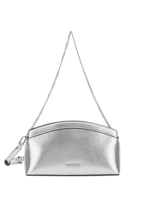 Michael Michael Kors Athena metallic chain shoulder bag - Silver