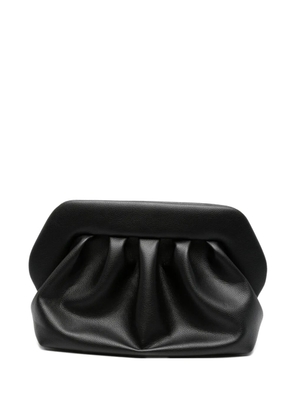 Themoirè Bios gathered clutch bag - Black