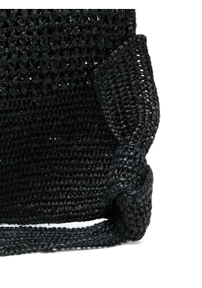 Hereu Cador knotted tote bag - Black