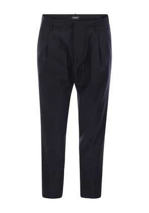 DONDUP darts welt-pockets tailored trousers - Blue
