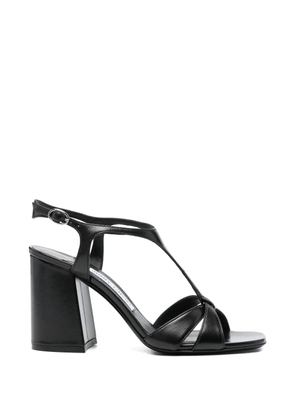 Jimmy Choo Kesia T-bar leather sandals - Black