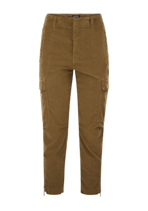 DONDUP Eve cargo-pocket trousers - Brown