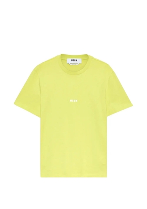 MSGM logo T-shirt - Green