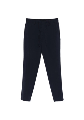 BOSS P-Genius textured trousers - Blue