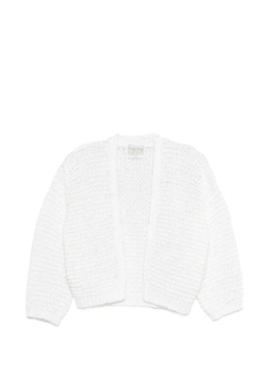 Forte Forte open-front knitted cardigan - White