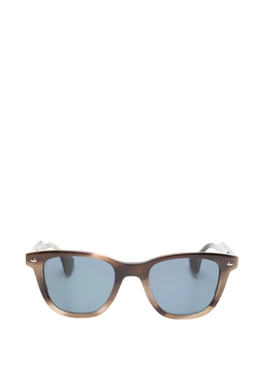 Sestini Eyewear Venti striped sunglasses - Brown