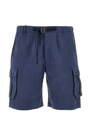Sease buckle bermuda shorts - Blue