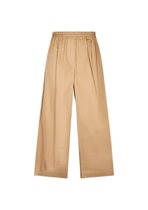 Weekend Max Mara elasticated pleated trousers - Brown