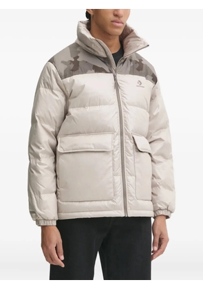 Converse panelled jacket - Grey