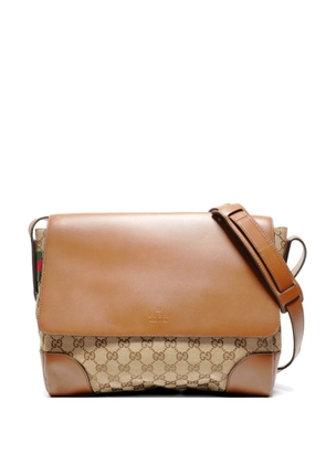 Gucci Pre-Owned 2010s GG canvas shoulder bag - Brown
