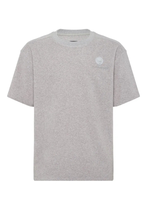 Plein Sport logo-patch T-shirt - Grey