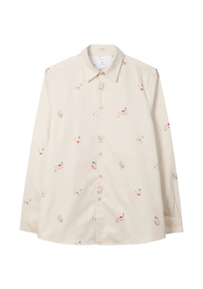 PS Paul Smith Lucky Charm print shirt - Neutrals