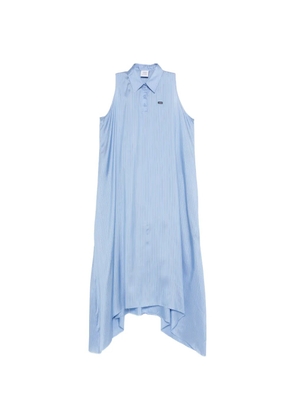 VETEMENTS pinstripe sleeveless dress - Blue