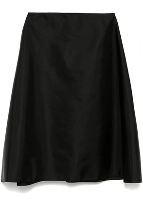 Marni A-line midi skirt - Black