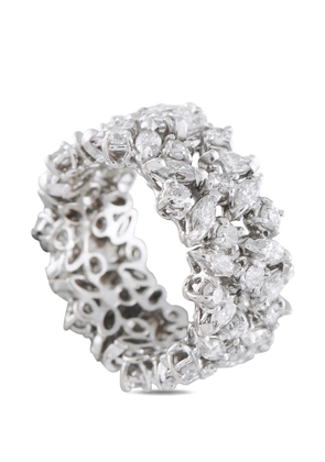 LB Exclusive diamond eternity ring - Silver