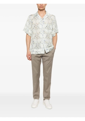 Jacob Cohën Gray button trousers - Neutrals