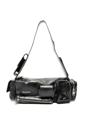 Balenciaga Pre-Owned 2020 Superbusy lambskin sling bag - Black